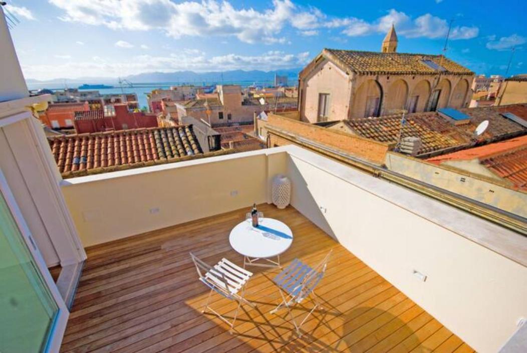 Blue Domus Daire Cagliari Dış mekan fotoğraf